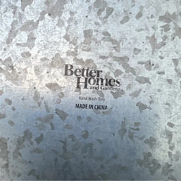 Better Homes And Gardens Galvanized Metal Tray - Picture 6 of 9